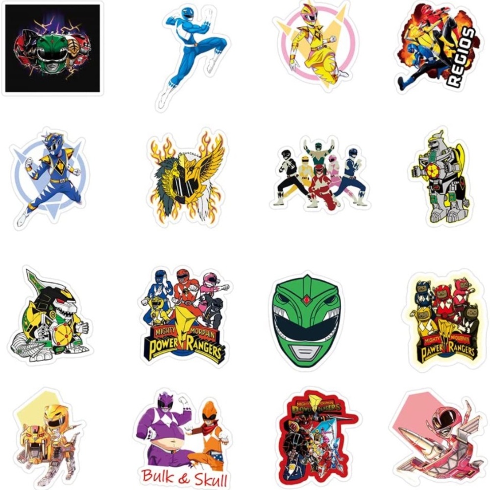 Power Ranger Stickers 50pc - Picture 3 of 5